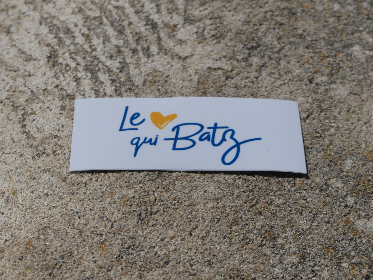 Autocollant - Le coeur qui Batz