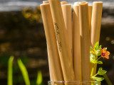 Paille en bambou