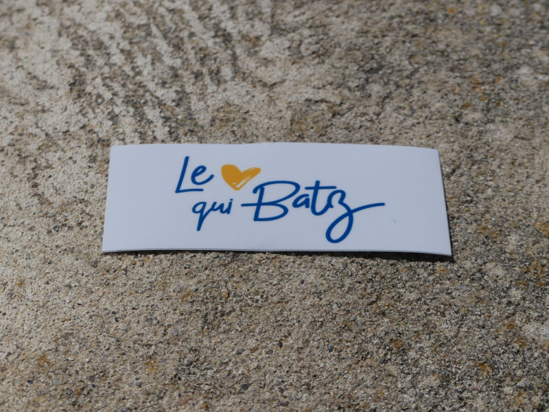 Autocollant - Le coeur qui Batz