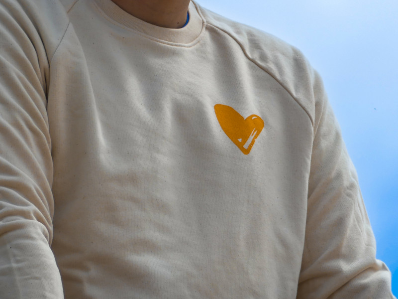 sweat adulte - coeur