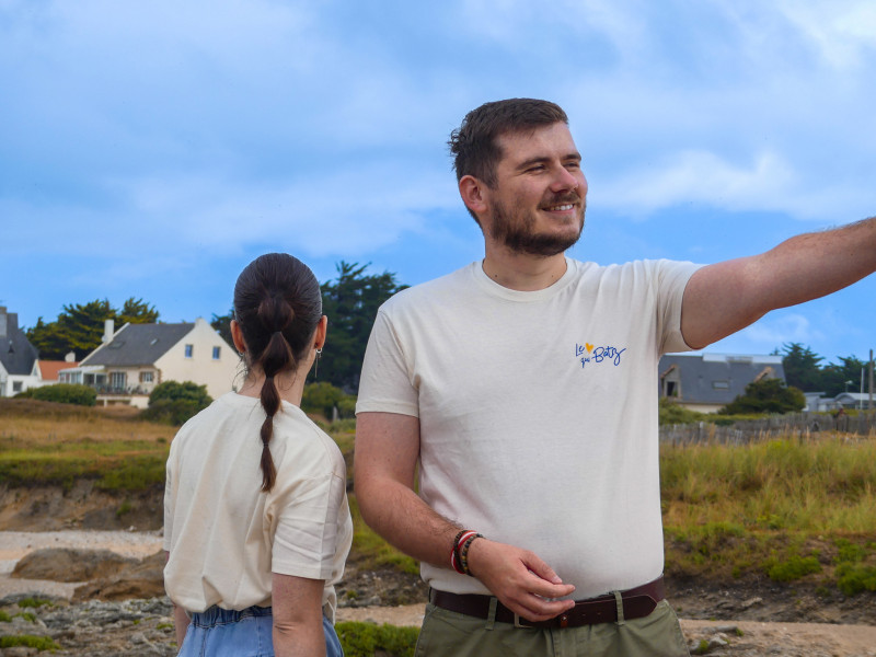 T-shirt - le coeur qui Batz